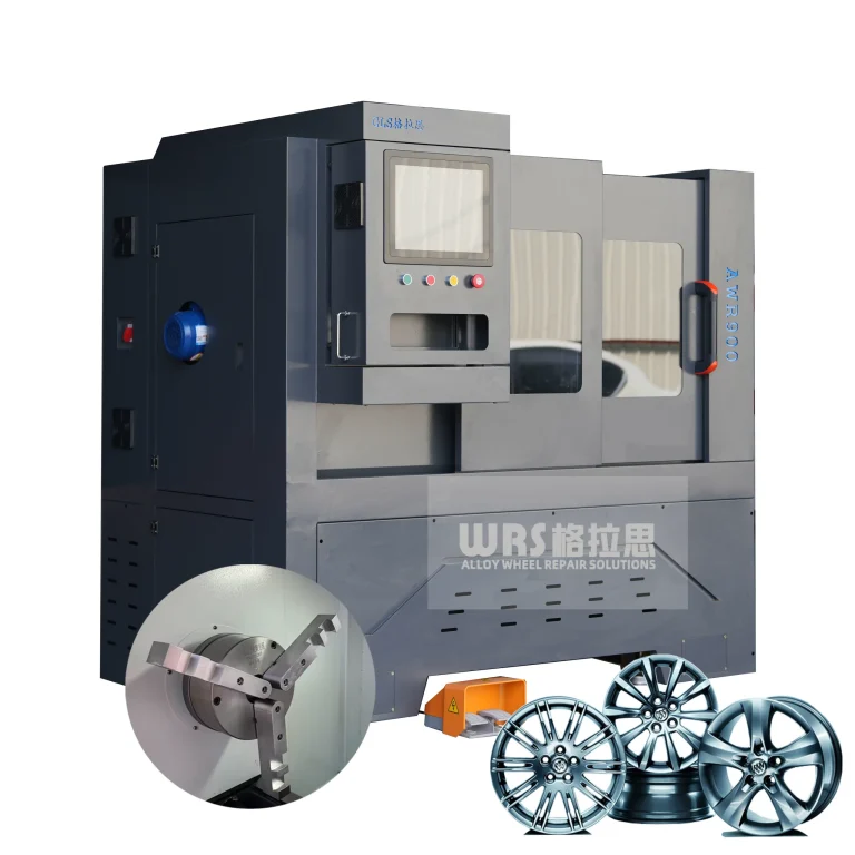 AWR-900 电动卡盘智能拉丝机